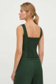 Топ Gestuz жіночий колір зелений (3619299)
