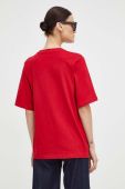 Бавовняна футболка By Malene Birger колір червоний