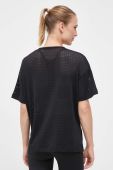 Тренувальна футболка Reebok Perforated колір чорний