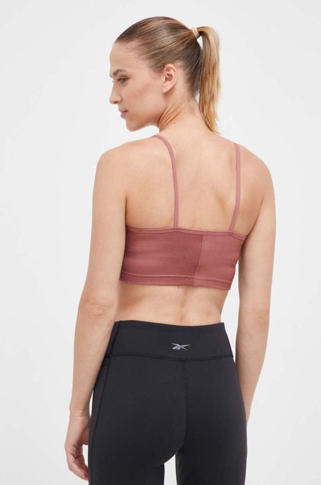 Топ для йоги Reebok колір рожевий (3551689) фото 3