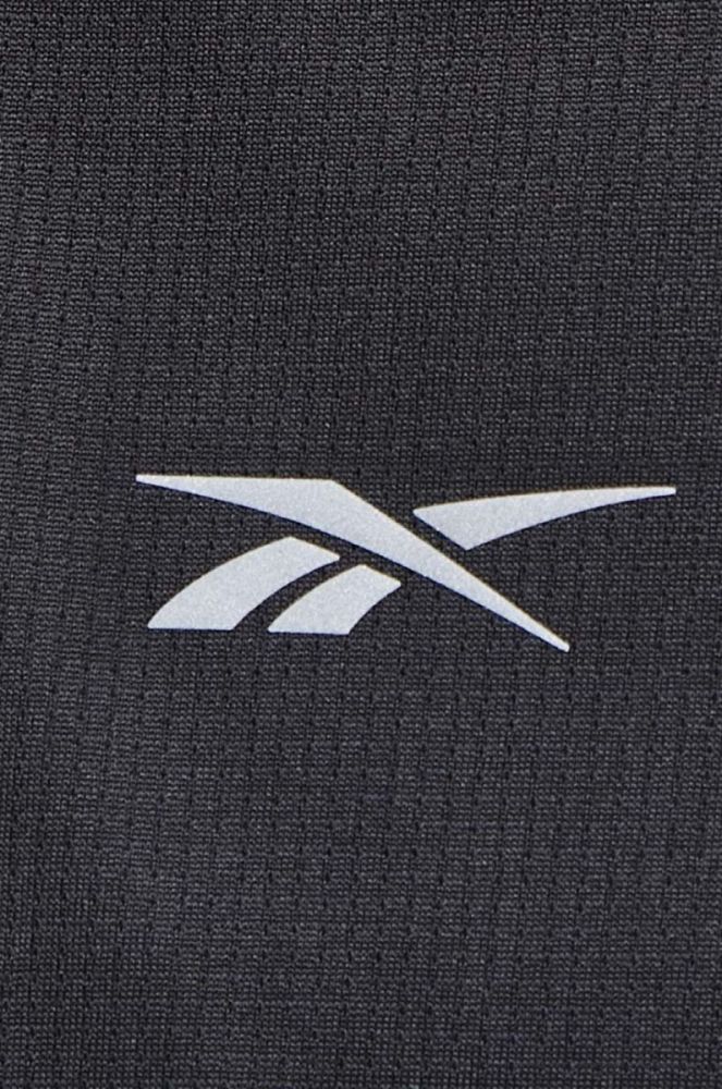 Топ для бігу Reebok колір чорний фото 5