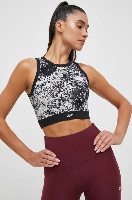 Топ Reebok MODERN SAFARI жіночий колір чорний