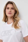 Бавовняна футболка MICHAEL Michael Kors жіночий колір білий