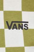 Бавовняна футболка Vans жіночий колір зелений (3681588)