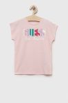 Дитяча футболка Guess колір рожевий (3322646)