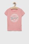 Дитяча футболка Guess колір рожевий (3328910)