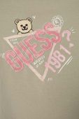Дитяча футболка Guess колір зелений (3375500)