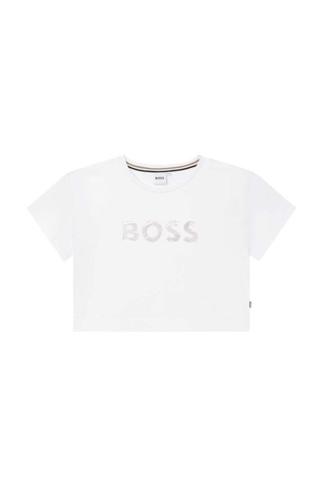 Дитяча футболка BOSS колір білий (3447828) фото 2