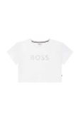 Дитяча футболка BOSS колір білий (3447835)