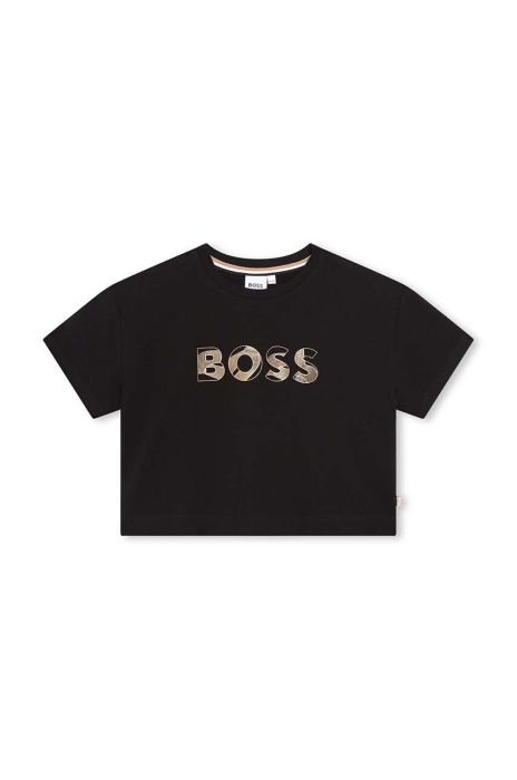 Дитяча футболка BOSS колір чорний (3447830)