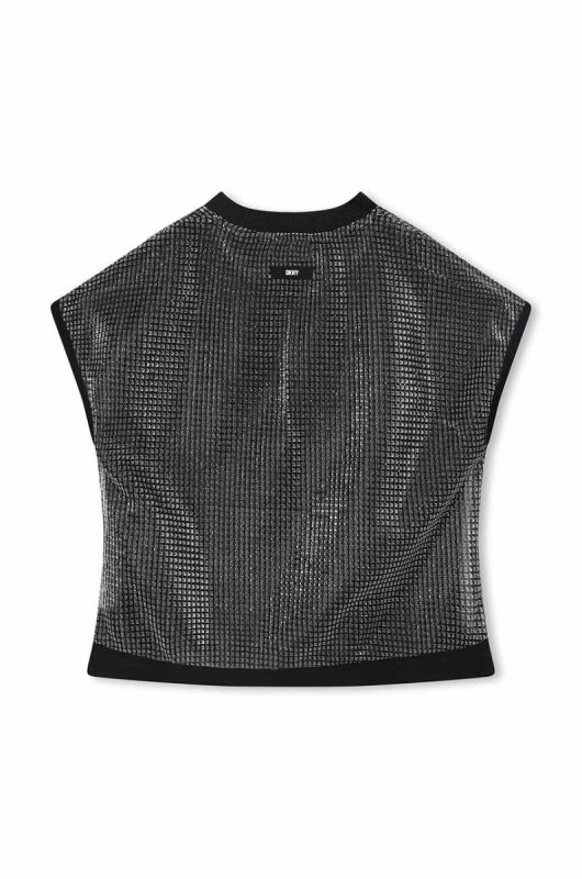 Дитяча футболка Dkny колір сірий (3447845) фото 2