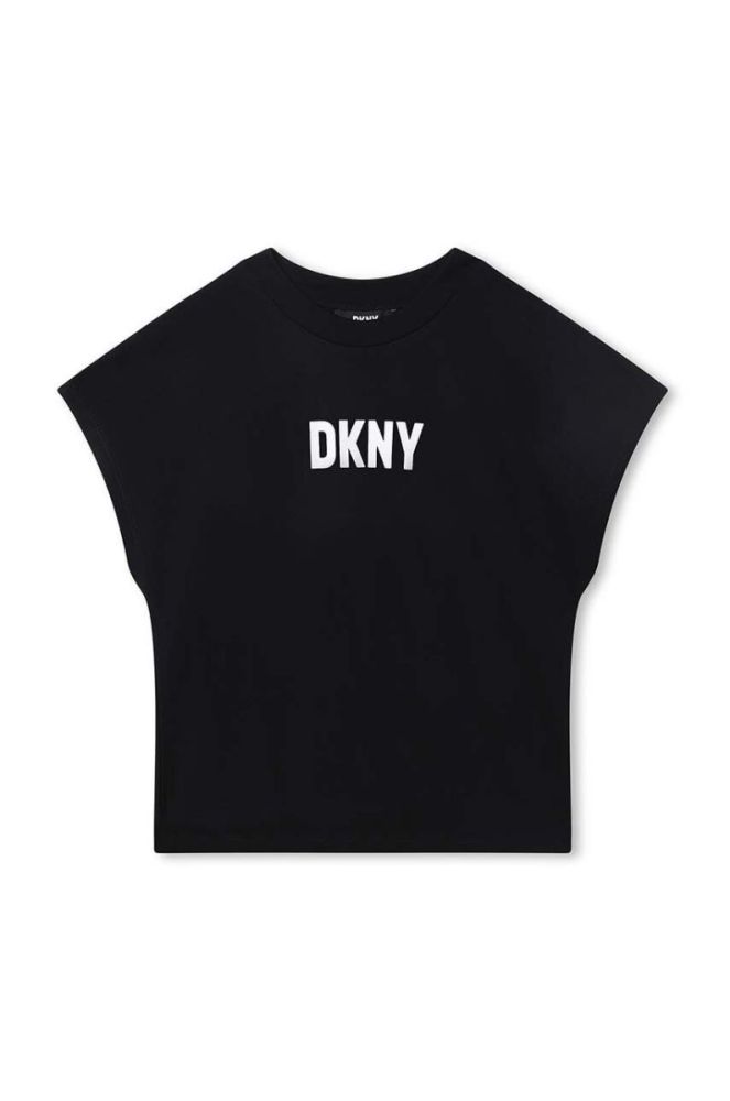 Дитяча футболка Dkny колір сірий (3447845) фото 4