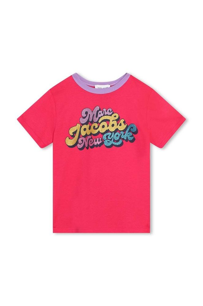 Бавовняна футболка Marc Jacobs колір червоний (3426448)