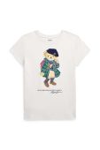 Дитяча бавовняна футболка Polo Ralph Lauren колір білий (3443904)