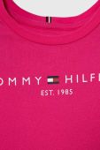 Дитяча бавовняна футболка Tommy Hilfiger колір рожевий (3451826)