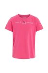 Дитяча бавовняна футболка Tommy Hilfiger колір рожевий (3451847)