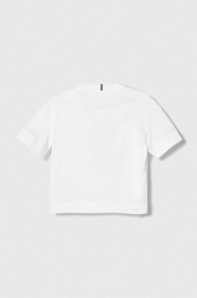 Дитяча бавовняна футболка Tommy Hilfiger колір білий (3615307) фото 2