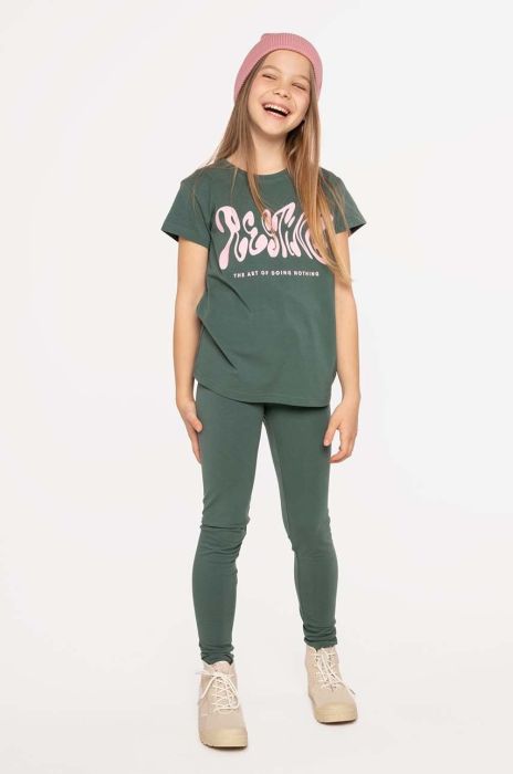 Дитяча футболка Coccodrillo колір зелений (3416983)