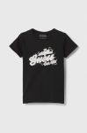 Дитяча футболка Guess колір чорний (3487079)