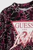 Дитяча футболка Guess колір фіолетовий (3524830)