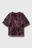 Дитяча футболка Guess колір фіолетовий (3524830)