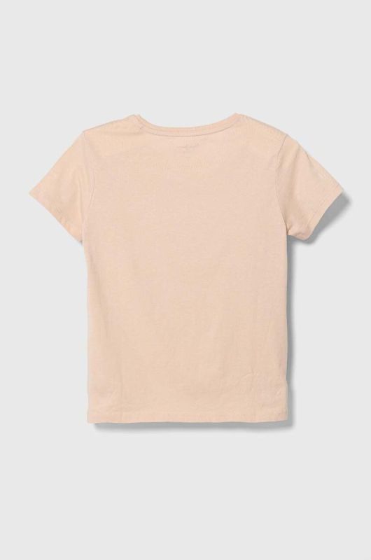 Дитяча бавовняна футболка Pepe Jeans колір рожевий (3451888) фото 2