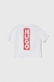 Дитяча футболка HUGO колір білий з принтом (3426474)