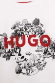 Дитяча футболка HUGO колір білий з принтом (3513106)