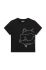 Дитяча футболка Karl Lagerfeld колір чорний з принтом (3412071)