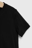 Дитяча бавовняна футболка adidas Performance ENT22 TEE Y колір чорний з аплікацією