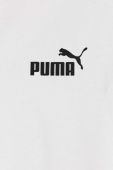 Дитяча бавовняна футболка Puma Ess Tape Tee B колір білий з принтом