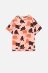 Дитяча футболка Coccodrillo колір рожевий візерунок (3619392)