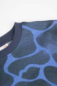 Дитяча бавовняна футболка Coccodrillo колір синій візерунок Дитяча бавовняна футболка Coccodrillo колір синій візерунок