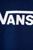 Дитяча бавовняна футболка Vans VN0A3W76CS01 BY VANS CLASSIC KIDS з принтом колір блакитний
