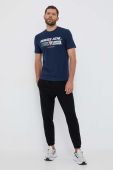 Футболка Guess чоловічий колір синій з принтом (3310605)