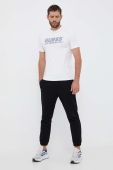 Футболка Guess чоловічий колір білий з аплікацією (3310627)