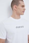 Бавовняна футболка Guess колір білий з аплікацією (3510574)