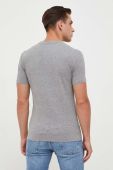 Футболка Guess чоловічий колір сірий однотонний (3313866)