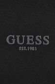 Бавовняна футболка Guess колір чорний з аплікацією (3310653)