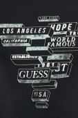 Футболка Guess чоловічий колір чорний з принтом (3367128)