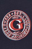 Футболка Guess чоловічий колір синій з аплікацією (3316998)