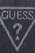 Бавовняна футболка Guess колір чорний візерунок (3313924)