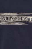 Бавовняна футболка Guess колір синій з аплікацією (3382268)