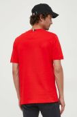 Бавовняна футболка Tommy Hilfiger колір червоний з аплікацією (3417486)