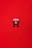 Бавовняна футболка Tommy Hilfiger колір червоний з аплікацією (3417486)