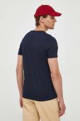 Бавовняна футболка Tommy Hilfiger колір синій з принтом (3257144)