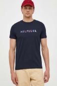 Бавовняна футболка Tommy Hilfiger колір синій з принтом (3257144)