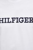 Бавовняна футболка Tommy Hilfiger колір білий з аплікацією (3257213)
