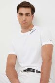 Бавовняна футболка Tommy Hilfiger колір білий з аплікацією (3328951)