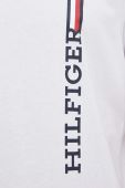 Бавовняна футболка Tommy Hilfiger колір білий з принтом (3325745)